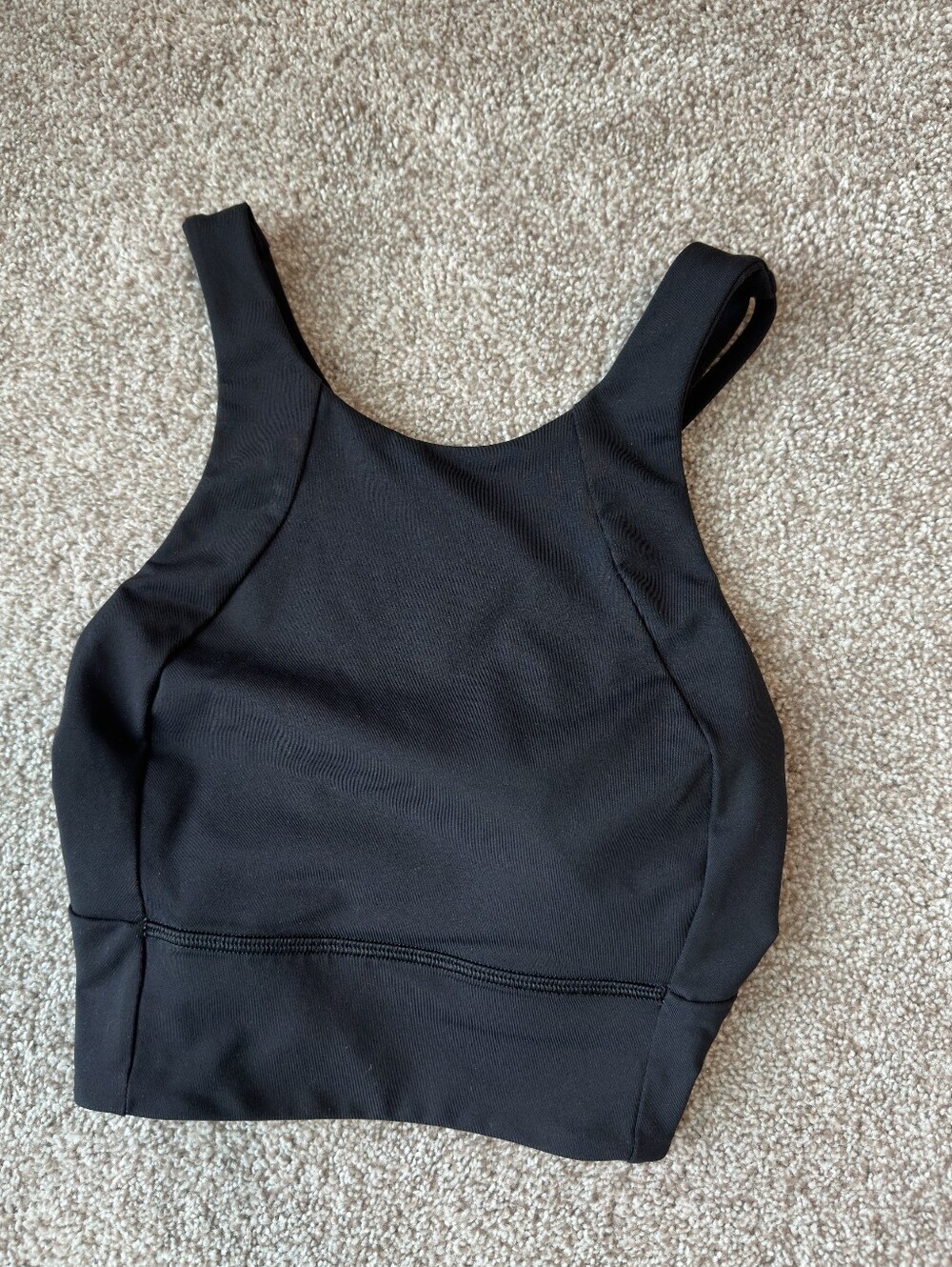 Lululemon Free To Be Serene High Neck Longline Sports Bra Size 4